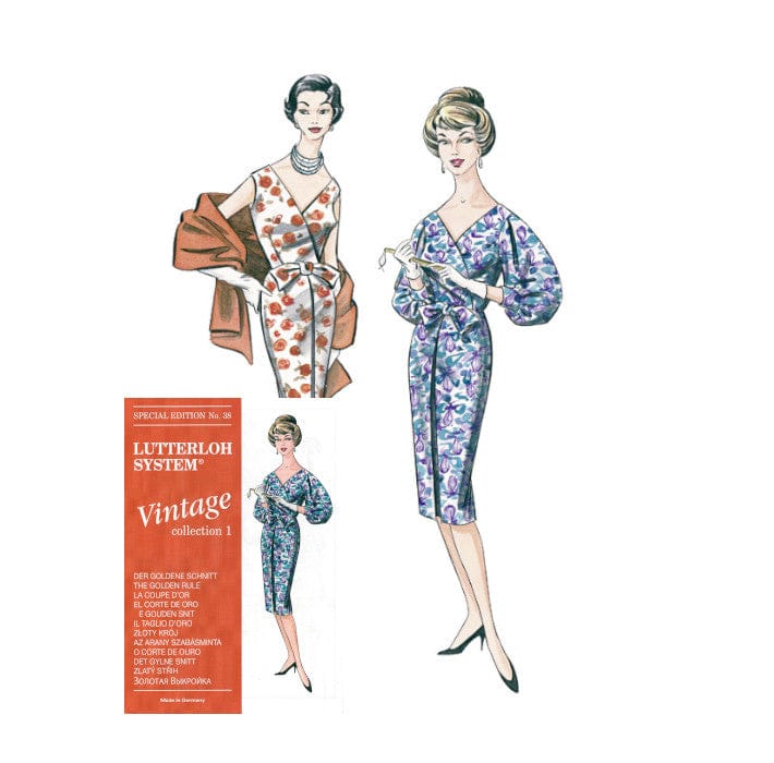 Patron De Couture Vintage Années 1940 - Robe De Chambre Taille B38 - Neuf Non Découpé