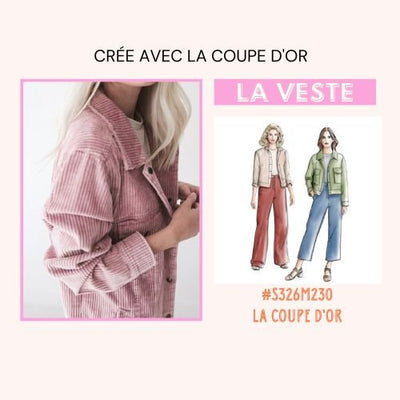 Crée avec la coupe d'or - La veste jeans