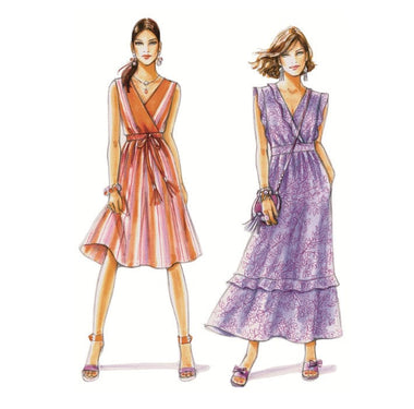 Simplicity Patron De Couture 2947 Robes Grande Taille, FF